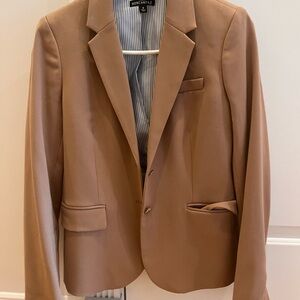 J. Crew Tan Blazer Classic Tailored Suit Jacket